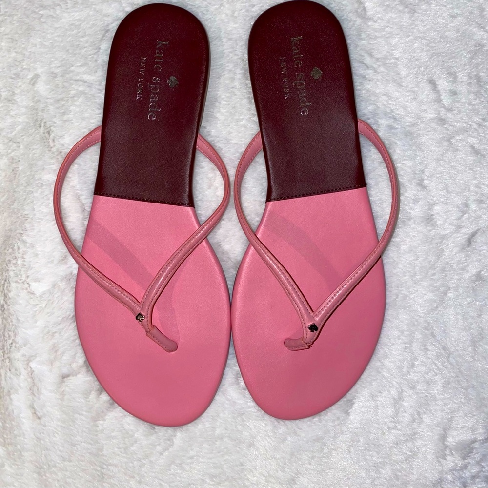 Kate Spade pink sandals size 9 EUC
